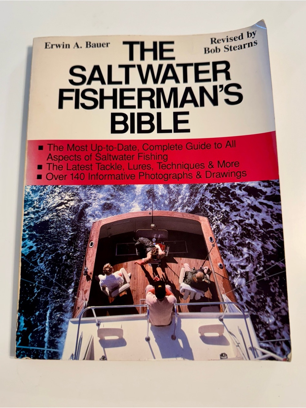 Vintage 1991 The Saltwater Fisherman's Bible